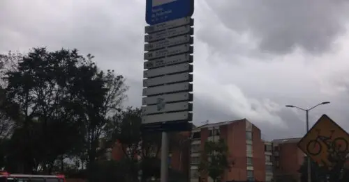 PARADERO SITP BARRIO NICOLAS DE FEDERMAN CALLE 59  002A05